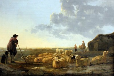 Schafherde auf der Weide von Aelbert Cuyp